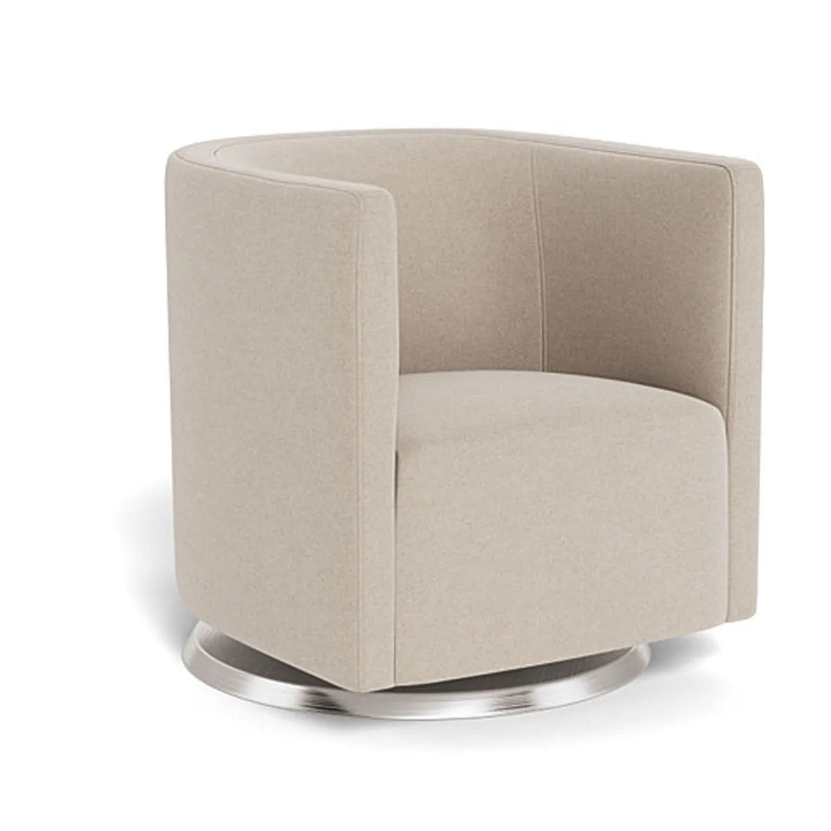 Gliders-Monte Design Mitchell Swivel Chair - Wool Fabric