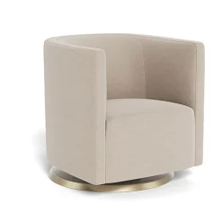 Gliders-Monte Design Mitchell Swivel Chair - Wool Fabric