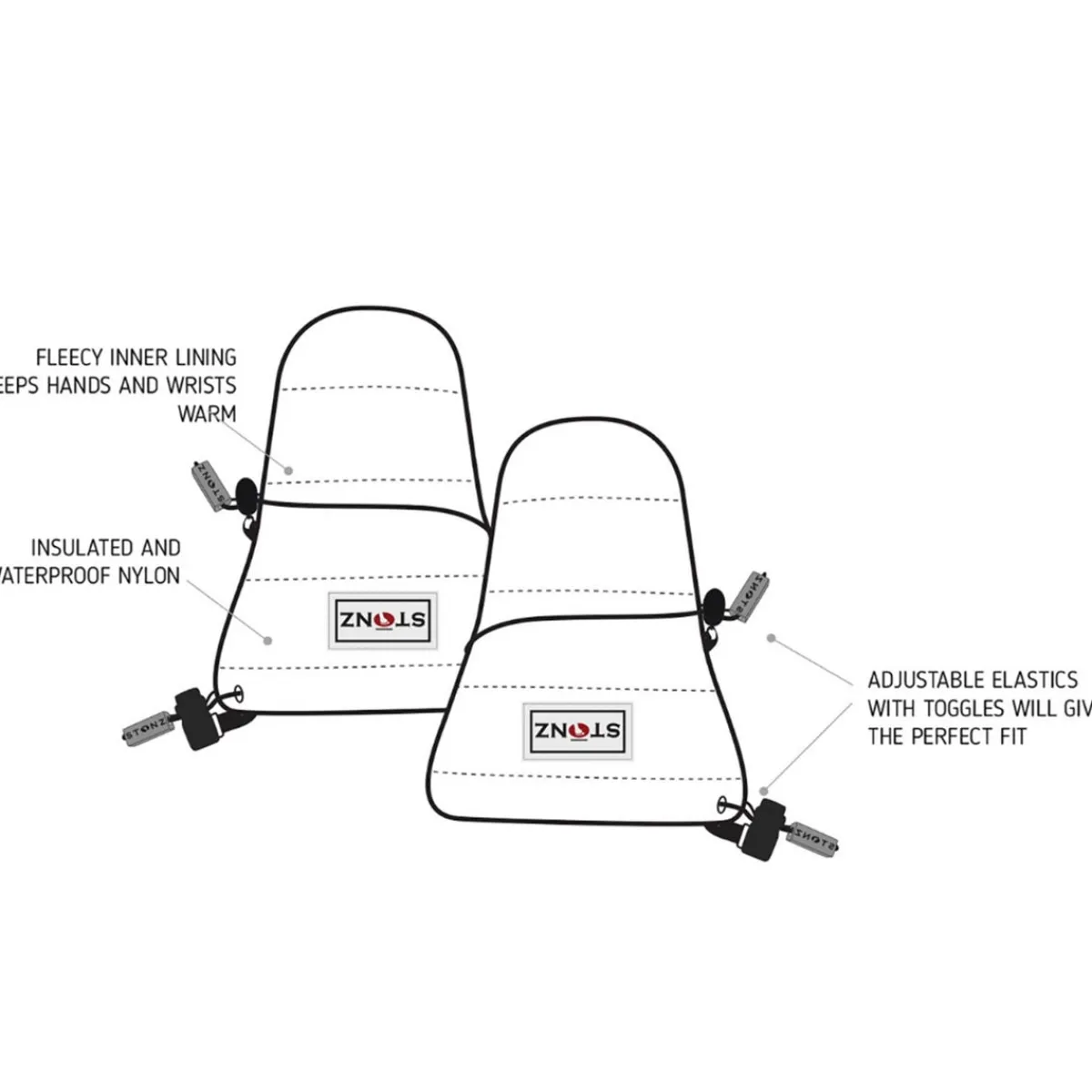 Mitts + Gloves-Stonz Mitts (Infant)