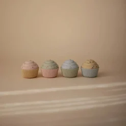 Bath Toys-Mushie Mix & Match Cupcake Toy