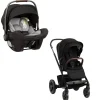 Travel Systems-Nuna MIXX Next + Pipa Lite Caviar Travel System