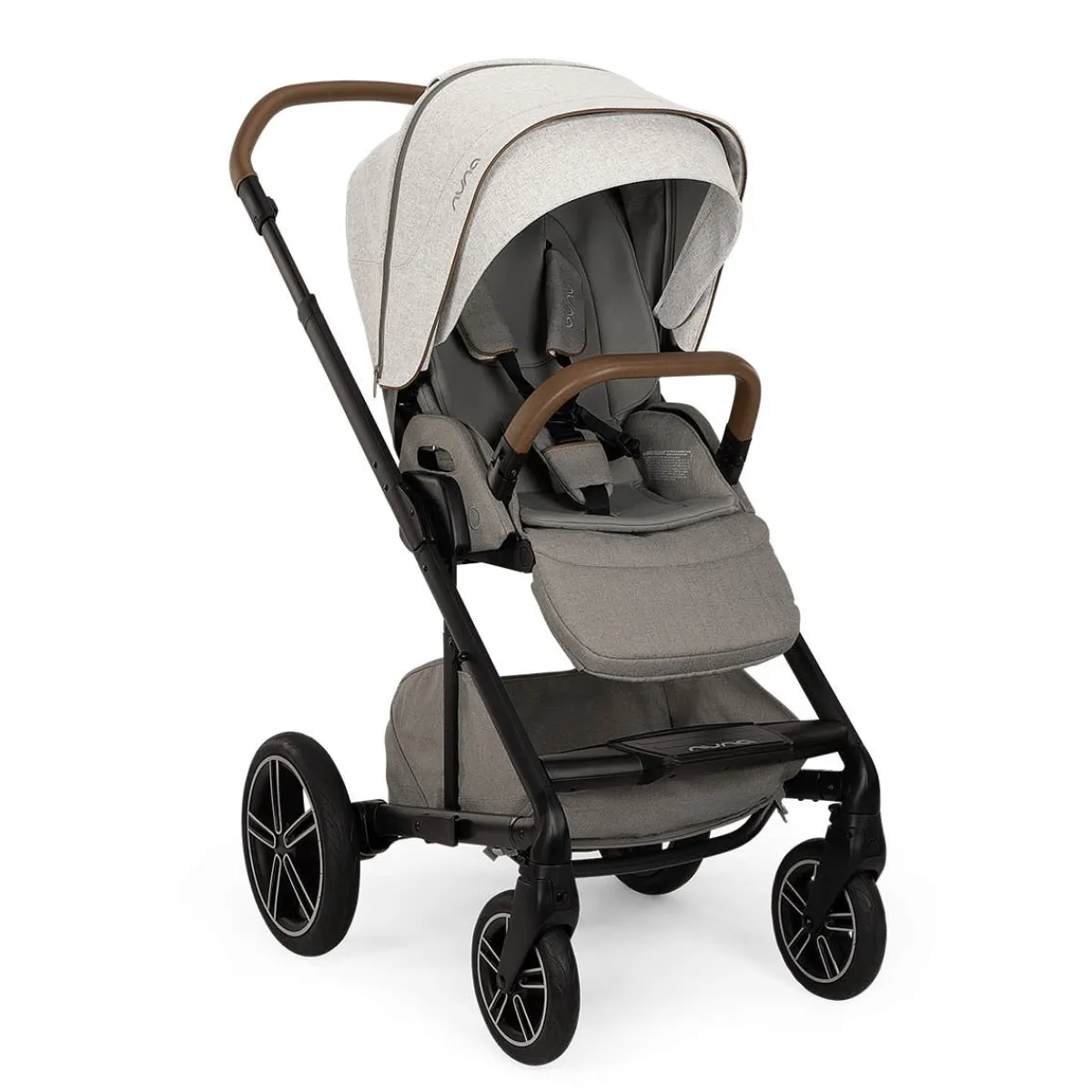 Soft Soles|Perforated Sneakers-Nuna MIXX Next Stroller (Mineral)