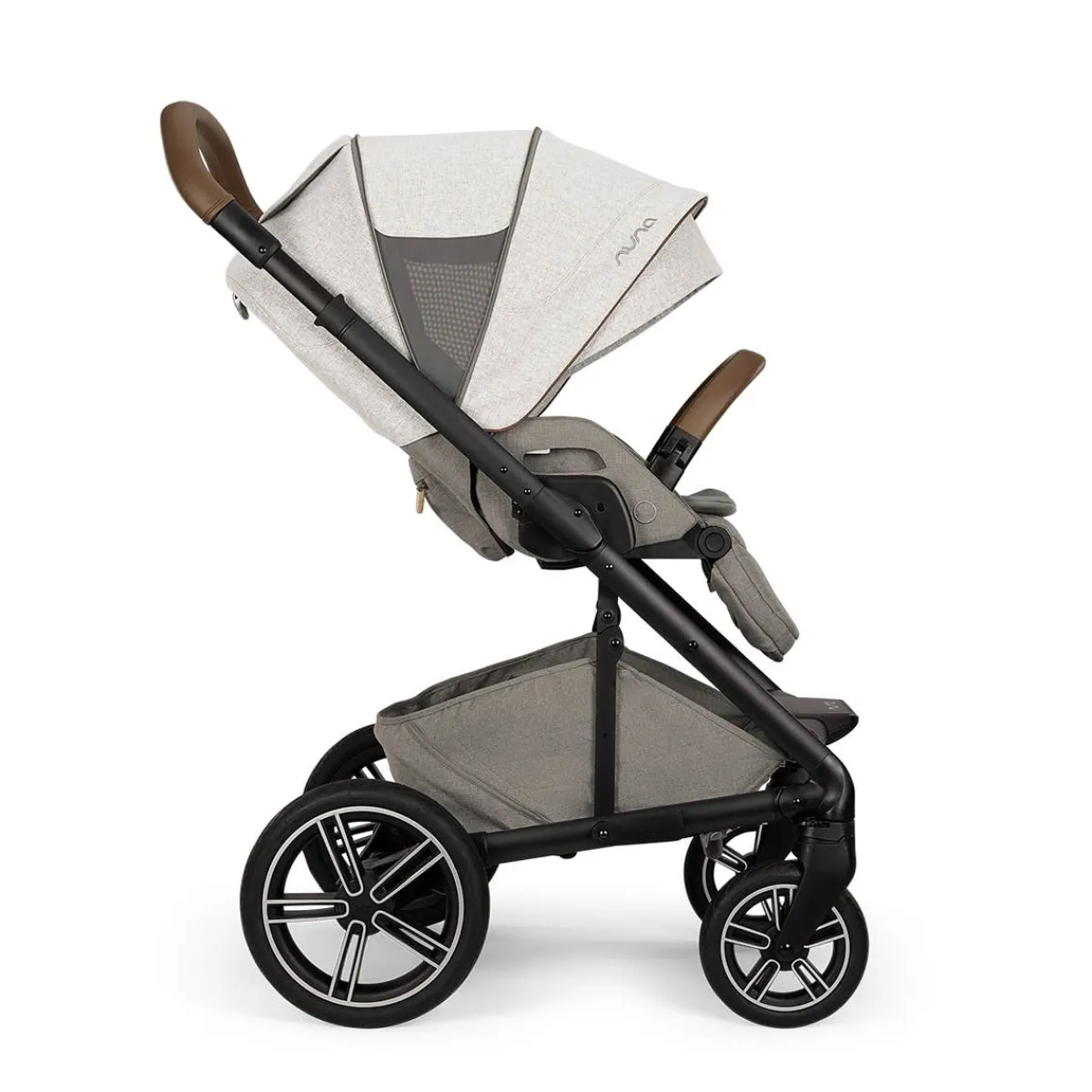 Soft Soles|Perforated Sneakers-Nuna MIXX Next Stroller (Mineral)