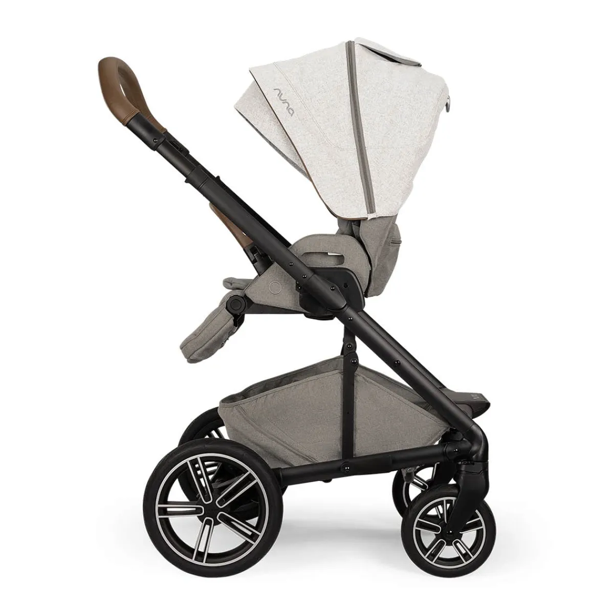 Soft Soles|Perforated Sneakers-Nuna MIXX Next Stroller (Mineral)