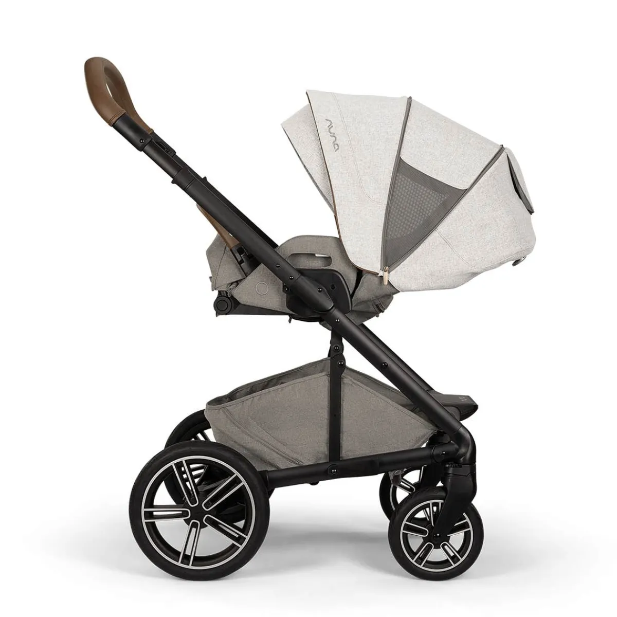 Soft Soles|Perforated Sneakers-Nuna MIXX Next Stroller (Mineral)