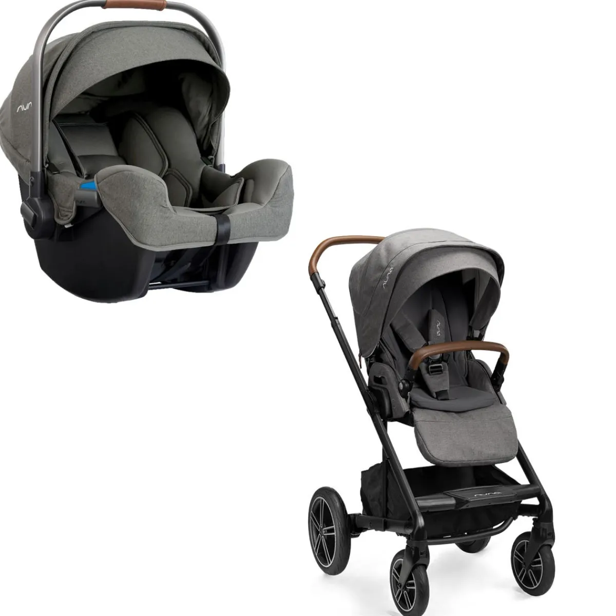 Travel Systems-Nuna MIXX Next Travel System - Granite