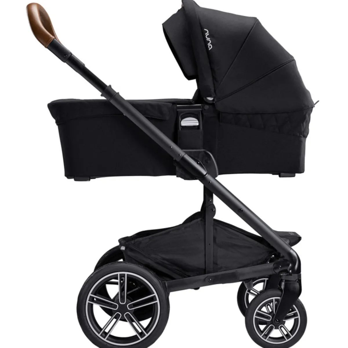 Stroller Accessories-Nuna MIXX Series Bassinet Caviar