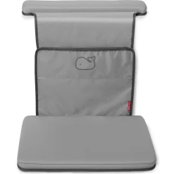 Bath Kneelers + Elbow Rests-Skip Hop Moby All-In-One Elbow Saver & Kneeler Grey