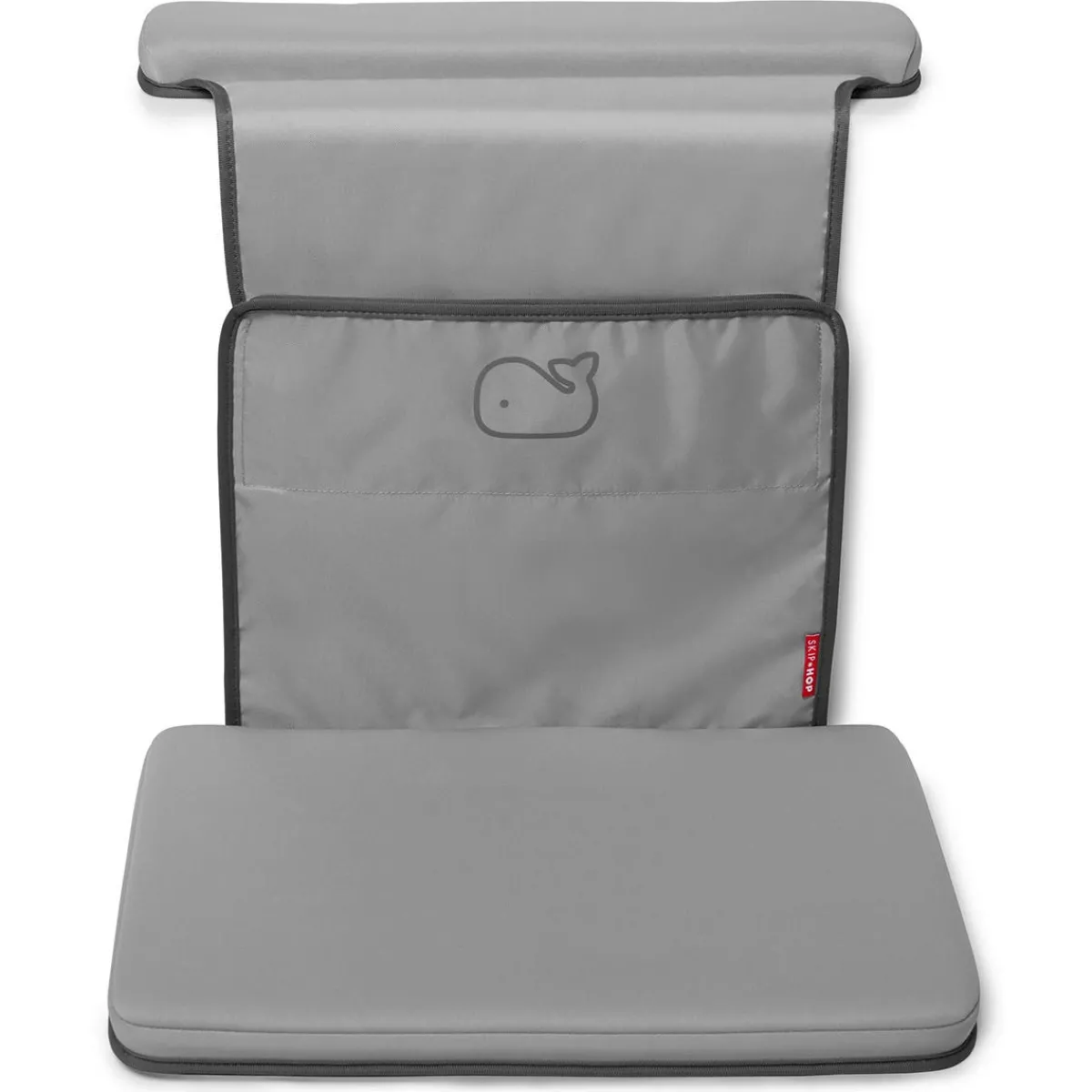 Bath Kneelers + Elbow Rests-Skip Hop Moby All-In-One Elbow Saver & Kneeler Grey