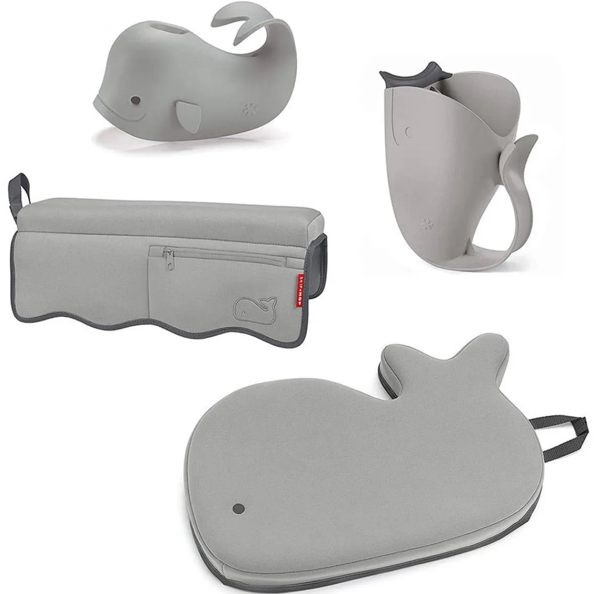 Bath Kneelers + Elbow Rests-Skip Hop Moby Bathtime Essentials Kit