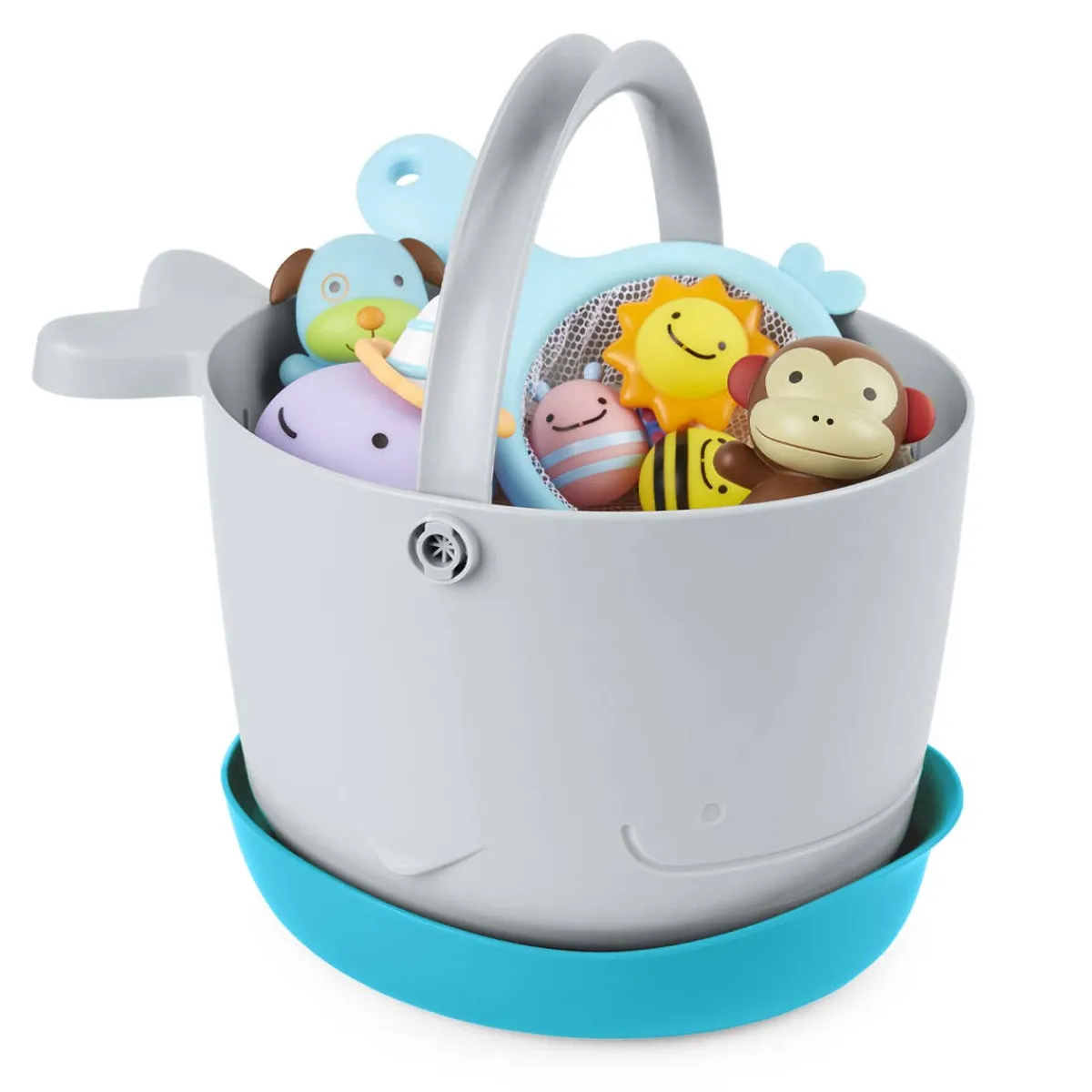 Bath Toys-Skip Hop Moby Stowaway Toy Bucket