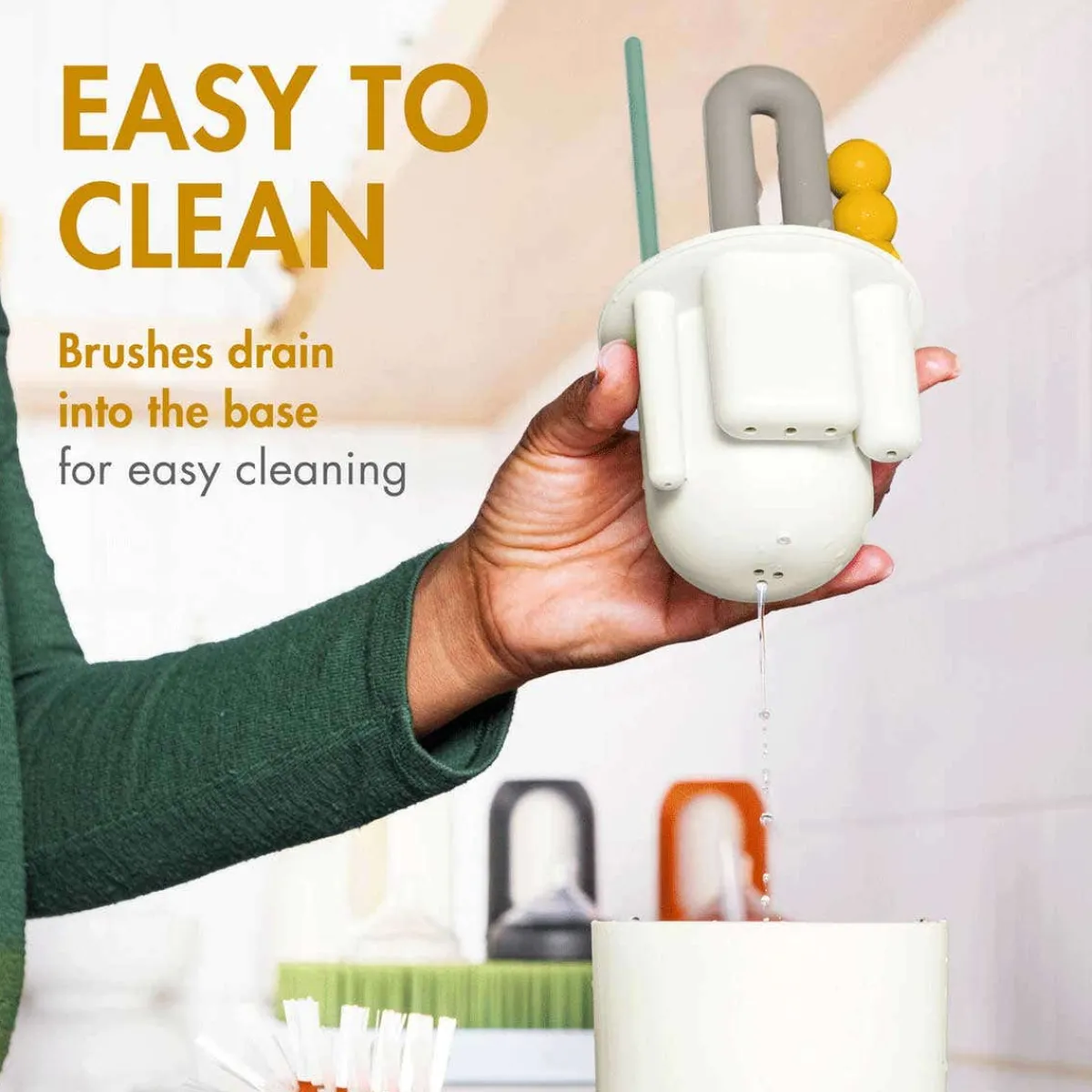 Bottle Brushes + Drying Racks-Boon Inc. Mod Brush Set