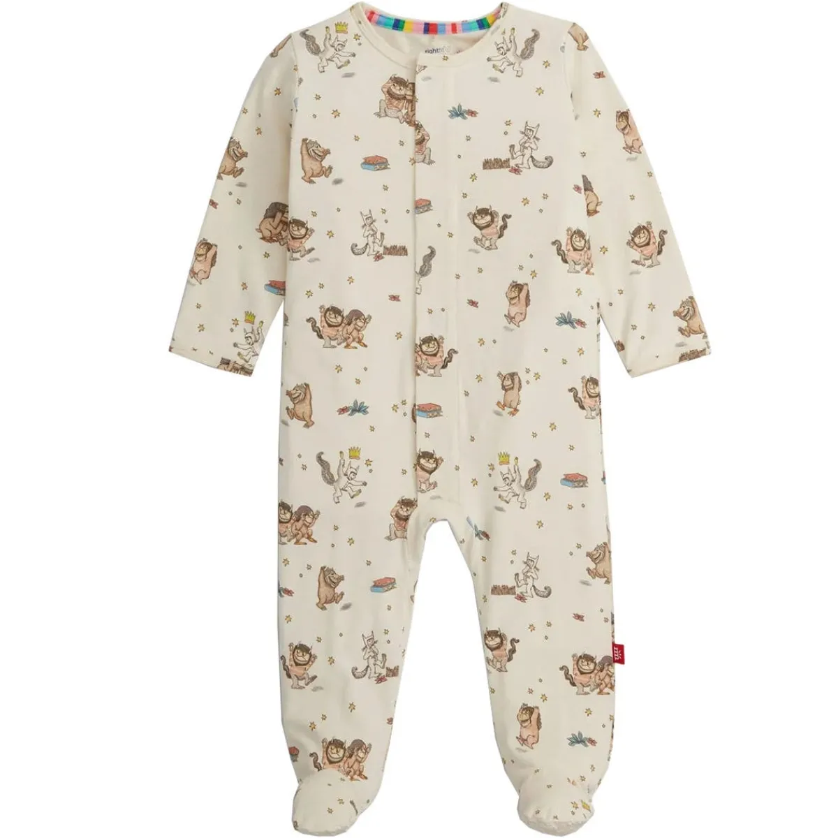 Onesies|Sleepers-Magnetic Me Modal Magnetic Footie (Where the Wild Things Are)