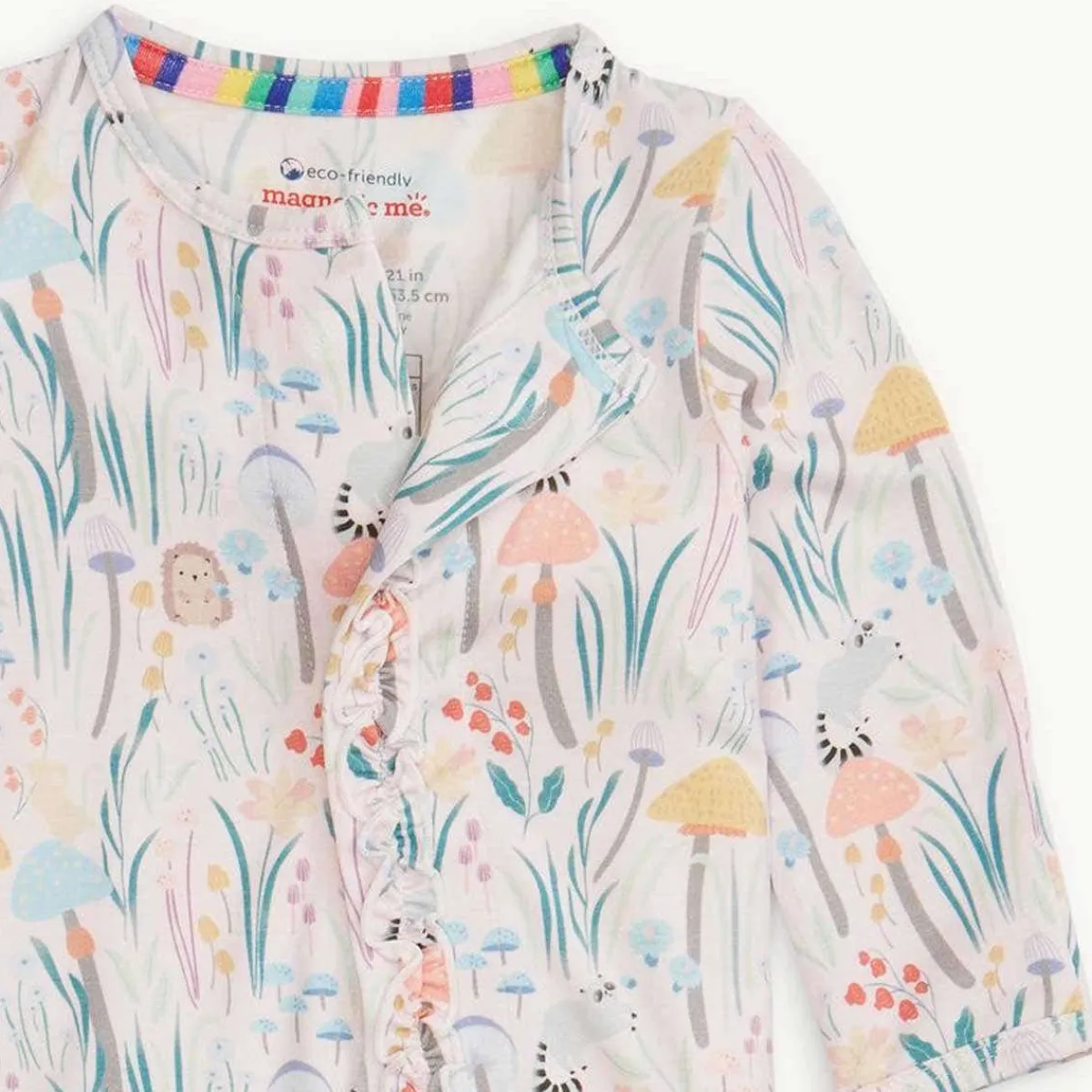 Onesies|Sleepers-Magnetic Me Modal Magnetic Ruffle Footie