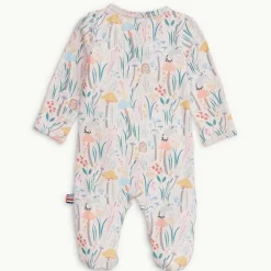 Onesies|Sleepers-Magnetic Me Modal Magnetic Ruffle Footie