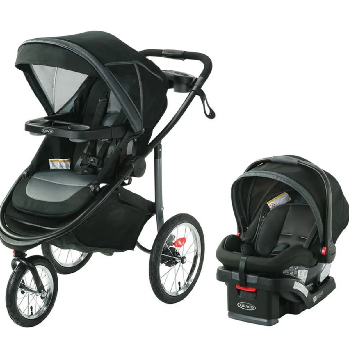 Travel Systems|Jogging Strollers-Graco Modes Jogger 2.0 LX Travel System