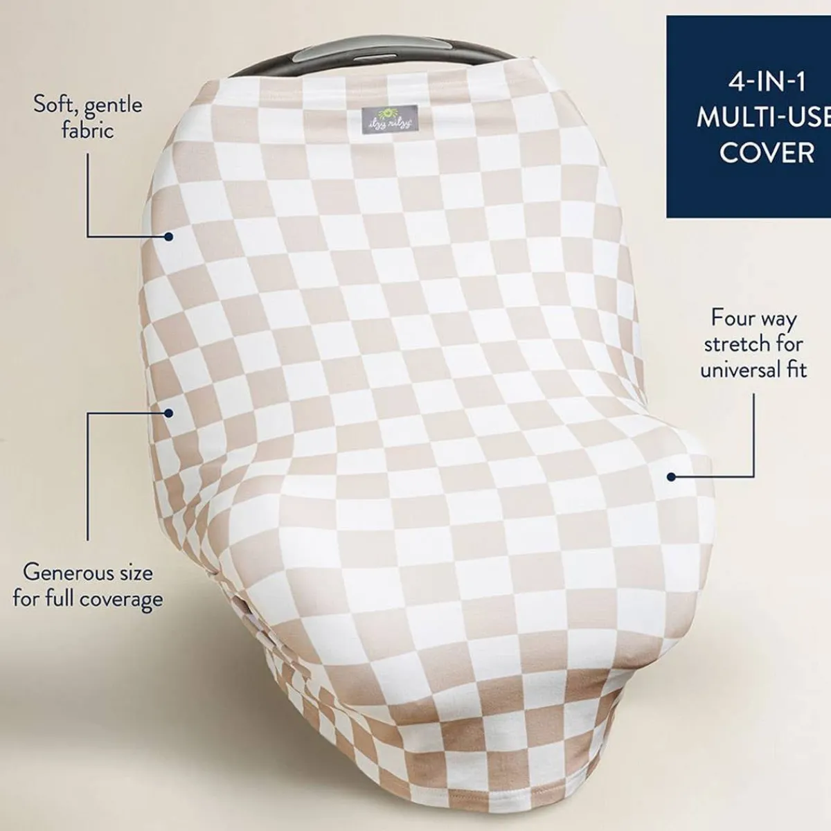 Nursing Covers|Car Seat Accessories-Itzy Ritzy Mom Boss Multi-Use Cover