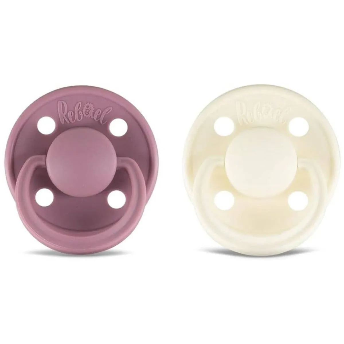 Pacifiers + Clips-Rebael Mono Pacifier (2 Pack)