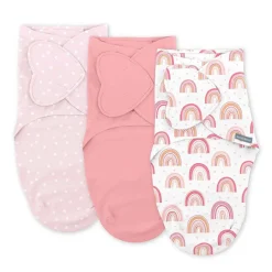 Blankets|Sleep Sacks + Wraps-Swaddle Me by Ingenuity Monogram Collection Swaddle (3 Pack)
