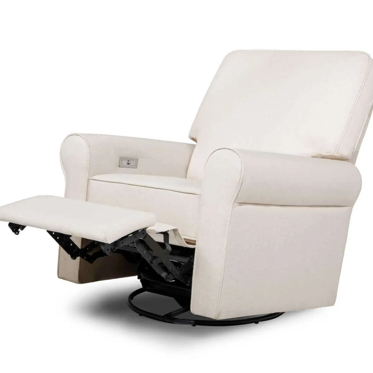 Motorized Gliders|Gliders-Monogram by Namesake Monroe Pillowback Power Recliner