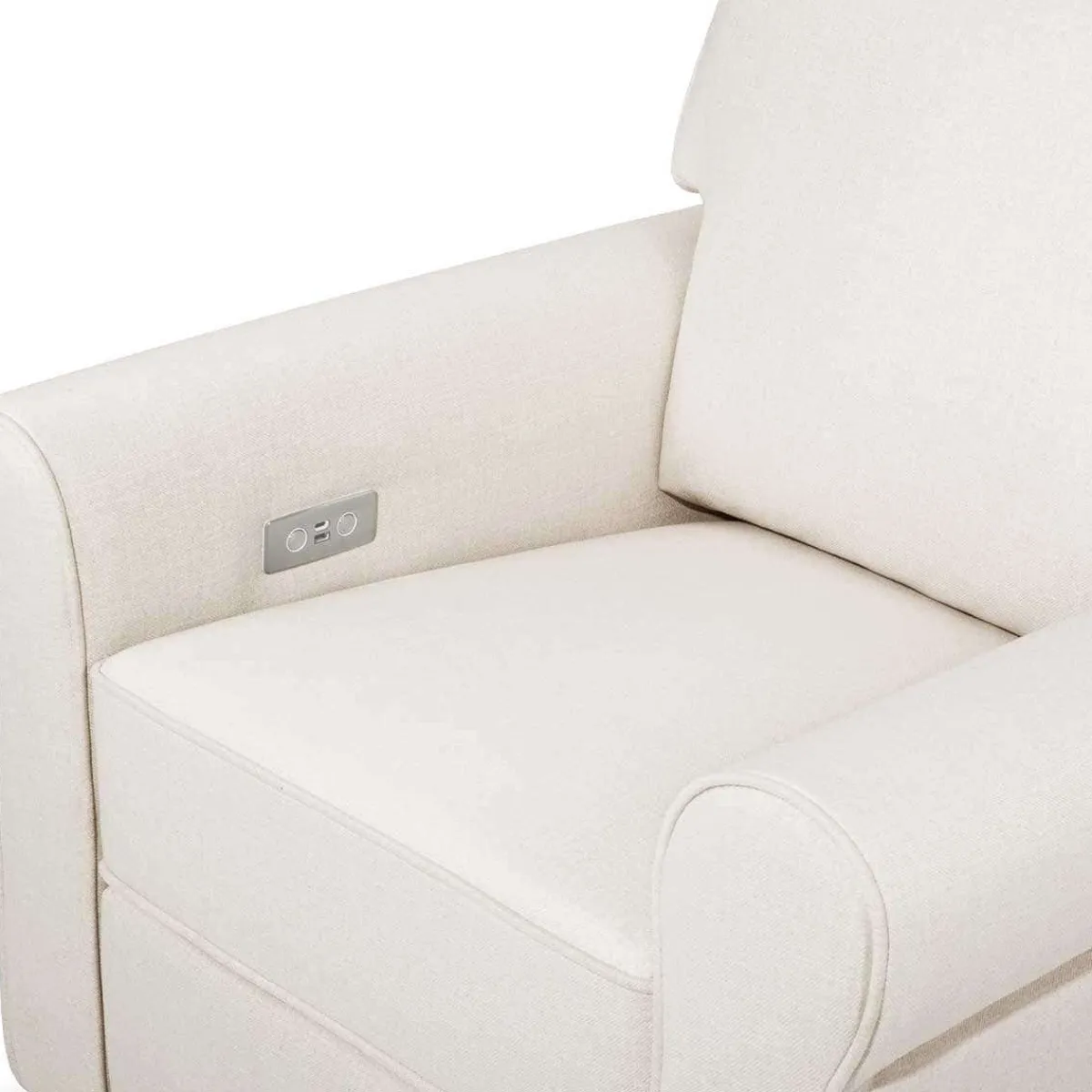 Motorized Gliders|Gliders-Monogram by Namesake Monroe Pillowback Power Recliner