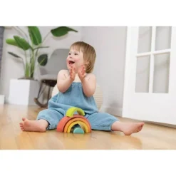 Wooden Toys|Stack + Nest Toys-Lovevery Montessori Rainbow