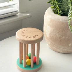Wooden Toys|Play + Learn Toys-Lovevery Montessori Rolling Rattle