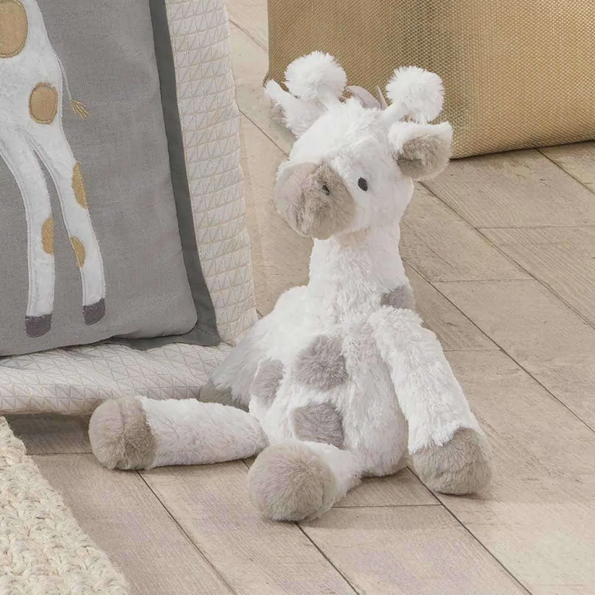 Plush Animals-Lambs & Ivy Moonbeams Millie Plush Giraffe