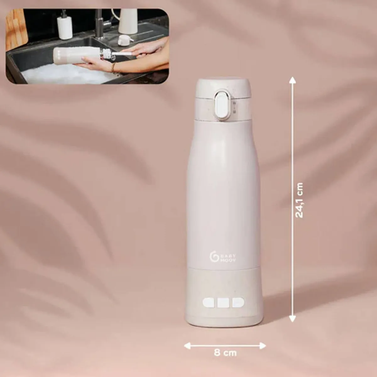 Baby Food Prep + Storage|Bottle Warmers-BabyMoov Moov & Feed Bottle Warmer
