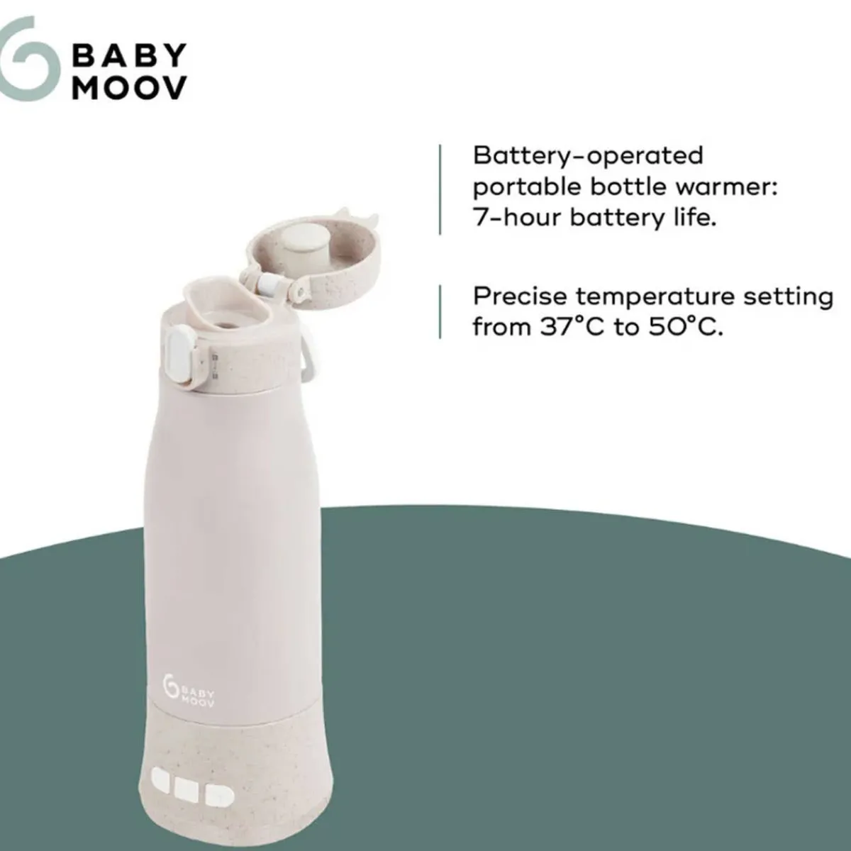 Baby Food Prep + Storage|Bottle Warmers-BabyMoov Moov & Feed Bottle Warmer