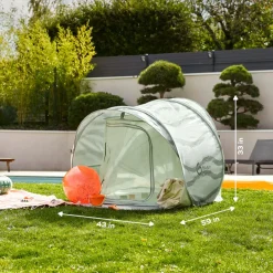 Uv Sun Protection Canopies|Travel Gear-BabyMoov Moov & Protect Green Lagoon
