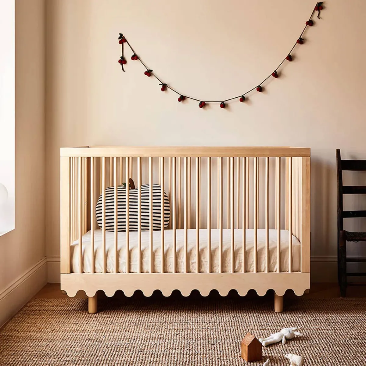 Convertible Cribs-Oeuf Moss Crib
