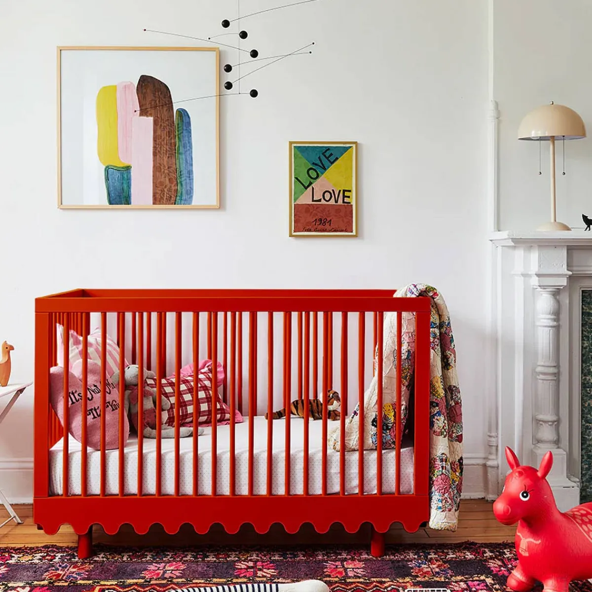 Convertible Cribs-Oeuf Moss Crib