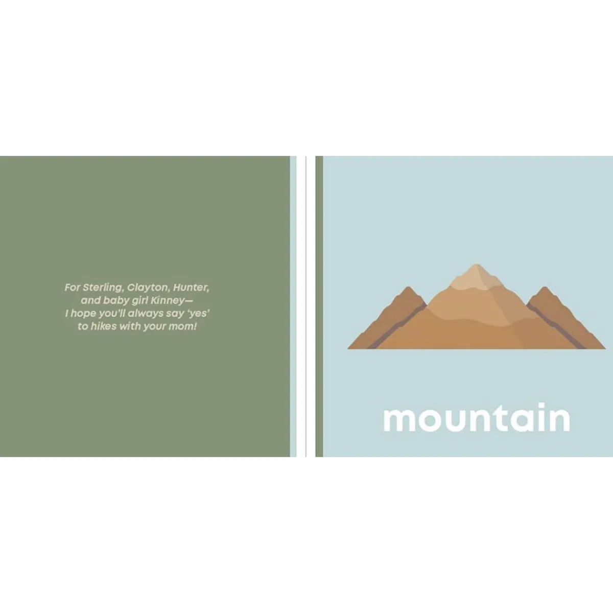 Board Books-Left Hand Book House Mountain Baby
