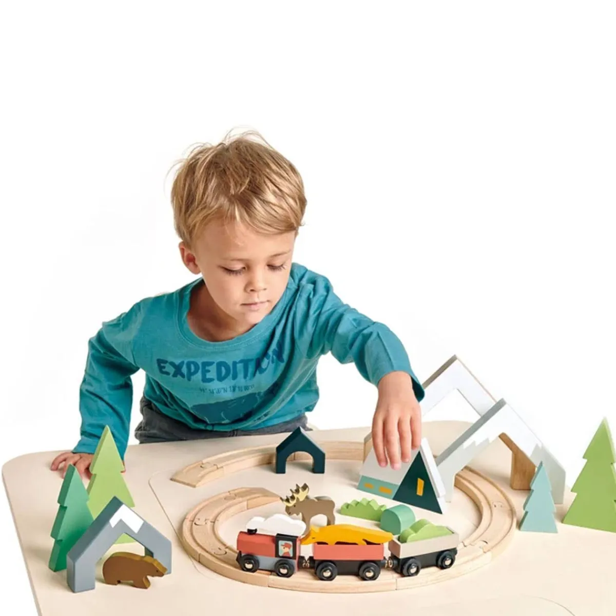Pretend Play|Wooden Toys-Tender Leaf Toys Mountain Pass Stack
