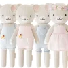 Knit Animals-cuddle + kind Mouse Big Knit Doll
