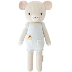Knit Animals-cuddle + kind Mouse Big Knit Doll