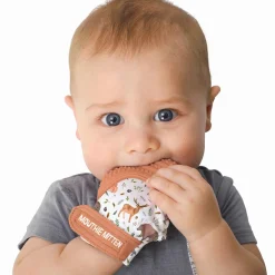 Teethers|Pacifiers + Clips-Malarkey Kids Munch Mitt Teething Mitten