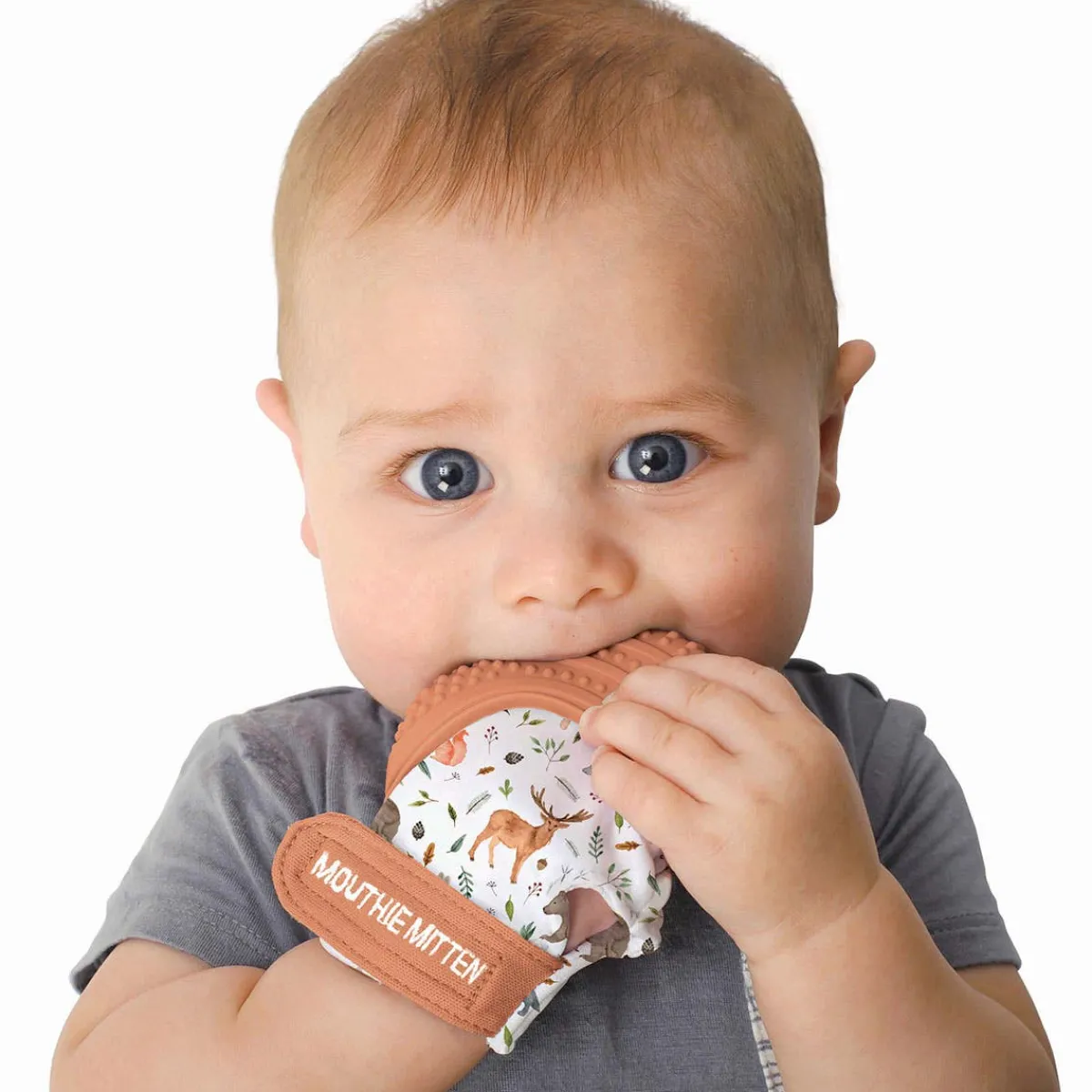 Teethers|Pacifiers + Clips-Malarkey Kids Munch Mitt Teething Mitten
