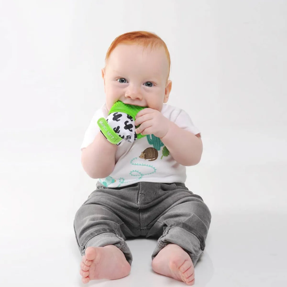 Teethers|Pacifiers + Clips-Malarkey Kids Munch Mitt Teething Mitten