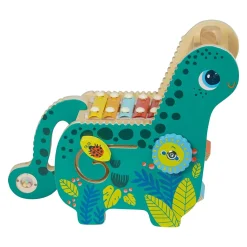 Musical Instruments|Wooden Toys-Manhattan Toy Musical Diego Dino
