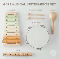 Musical Instruments-Comfycubs Musical Toy Instrument (Set)