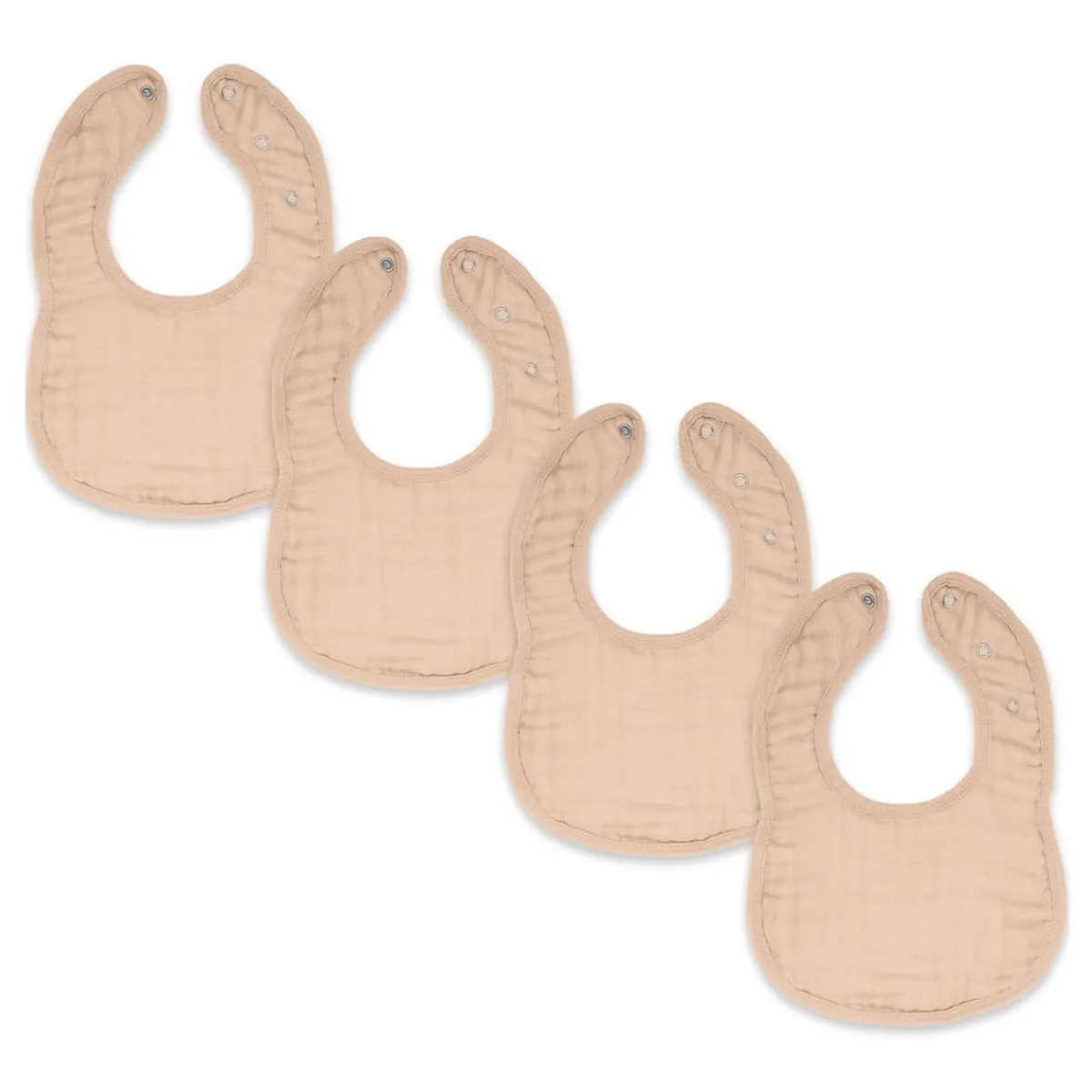 Bibs + Burps-Comfycubs Muslin Bibs (4 Pack)