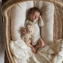 Blankets-MustBeBaby Muslin Blanket with Fringe