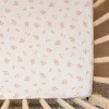 Crib Fitted Sheets-Saranoni Muslin Crib Sheet