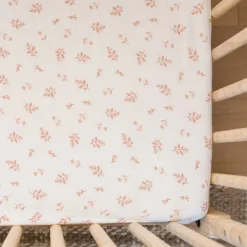 Crib Fitted Sheets-Saranoni Muslin Crib Sheet