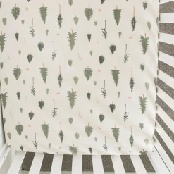 Crib Fitted Sheets-Saranoni Muslin Crib Sheet