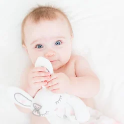 Loveys|Teething Blankies-Lulujo Muslin Lovie
