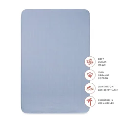 Mini Crib Bedding|Crib Fitted Sheets-Babyletto Muslin Mini Crib Sheet