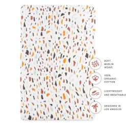 Mini Crib Bedding|Crib Fitted Sheets-Babyletto Muslin Mini Crib Sheet
